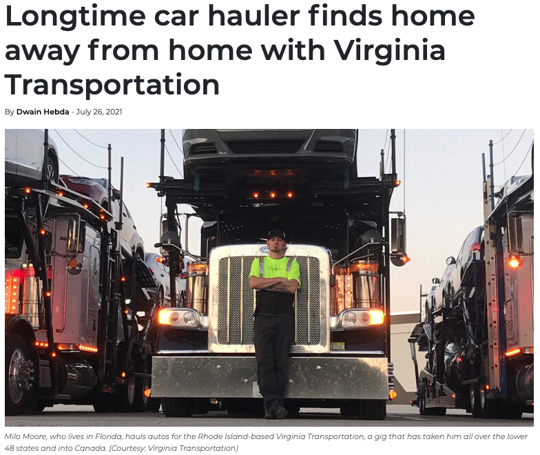 The Trucker Article Screenshot